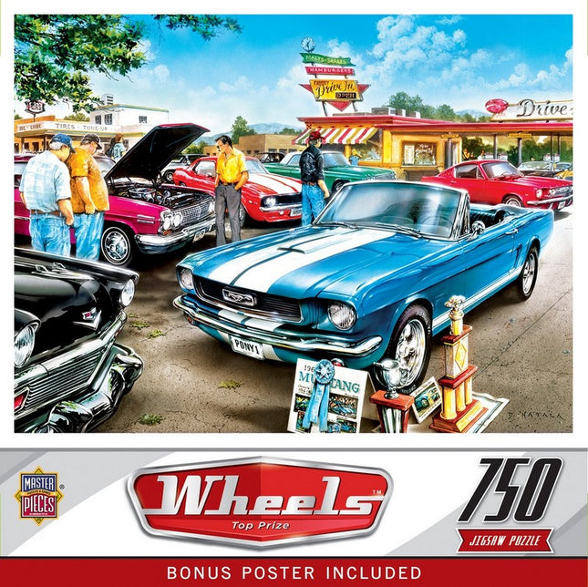 Wheels - Top Prize 750 Piece Puzzle