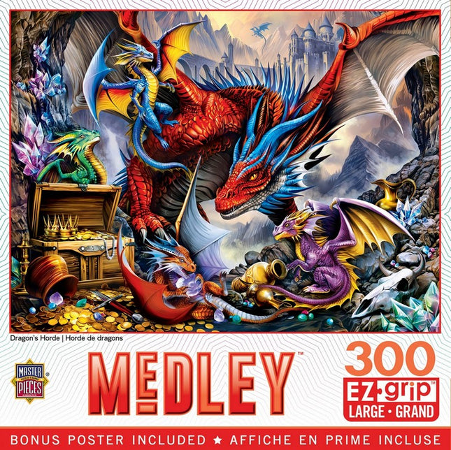 Medley - Dragon's Horde 300 Piece EZ Grip Puzzle