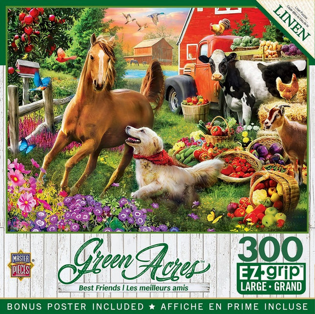 Green Acres - Best Friends 300 Piece EZ Grip Puzzle