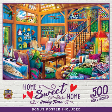 Home Sweet Home - Hobby Time 500 Piece Puzzle