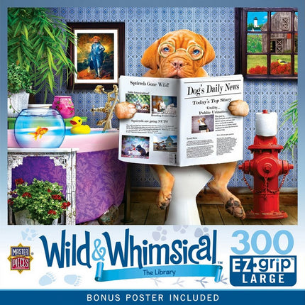 Wild & Whimsical - The Library 300 Piece EZ Grip Puzzle
