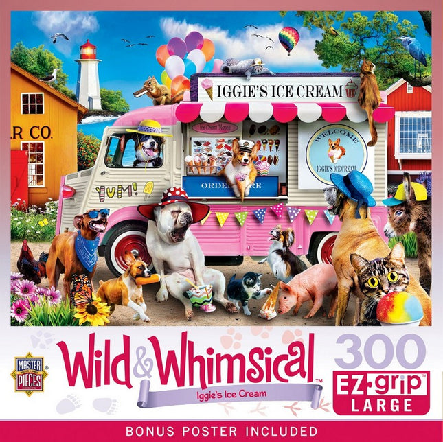 Wild & Whimsical - Iggy's Ice Cream 300 Piece EZ Grip Puzzle
