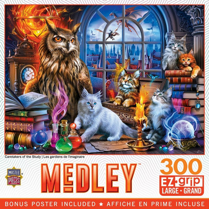 Medley - Caretakers of the Study 300 Piece EZ Grip Puzzle