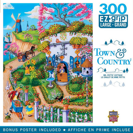 Town & Country - Ms. Potts Cottage 300 Piece EZ Grip Puzzle