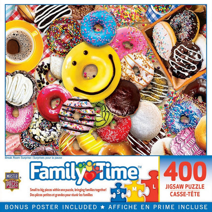 Family Time - Break Room Surprise 400 Piece Puzzle