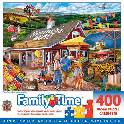 Family Time - Farm Fresh 400 Piece Puzzle