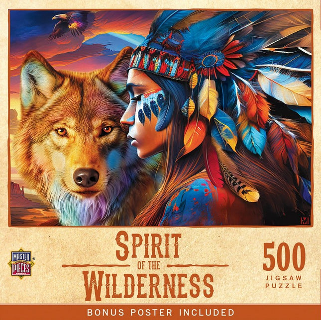 Tribal Spirit - Spirit of the Wilderness 500 Piece Puzzle