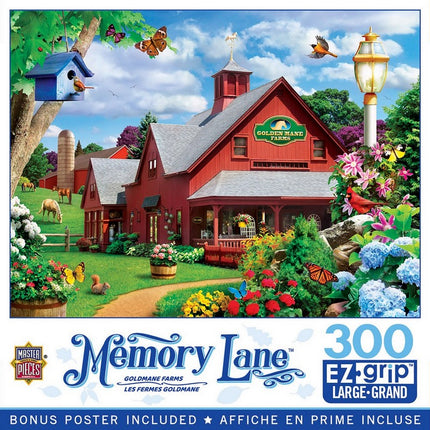 Memory Lane - Goldmane Farms 300 Piece EZ Grip Puzzle