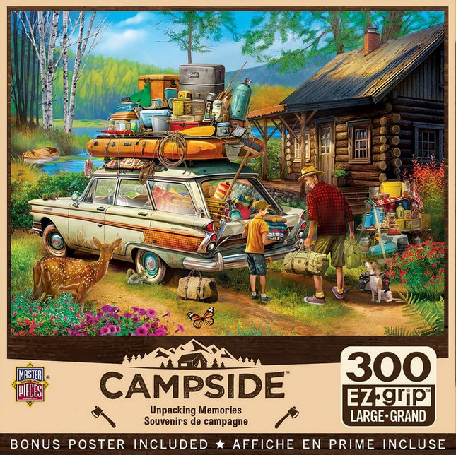Campside - Unpacking Memories 300 Piece EZ Grip Puzzle