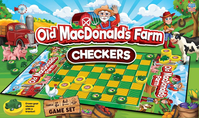 Old MacDonald's Farm Checkers