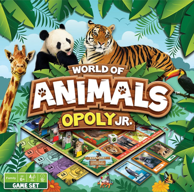 World of Animals Explore Opoly Junior