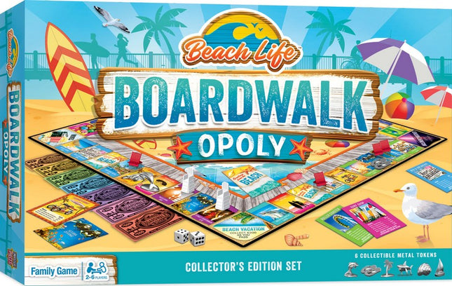 Beach Life Boardwalk Opoly