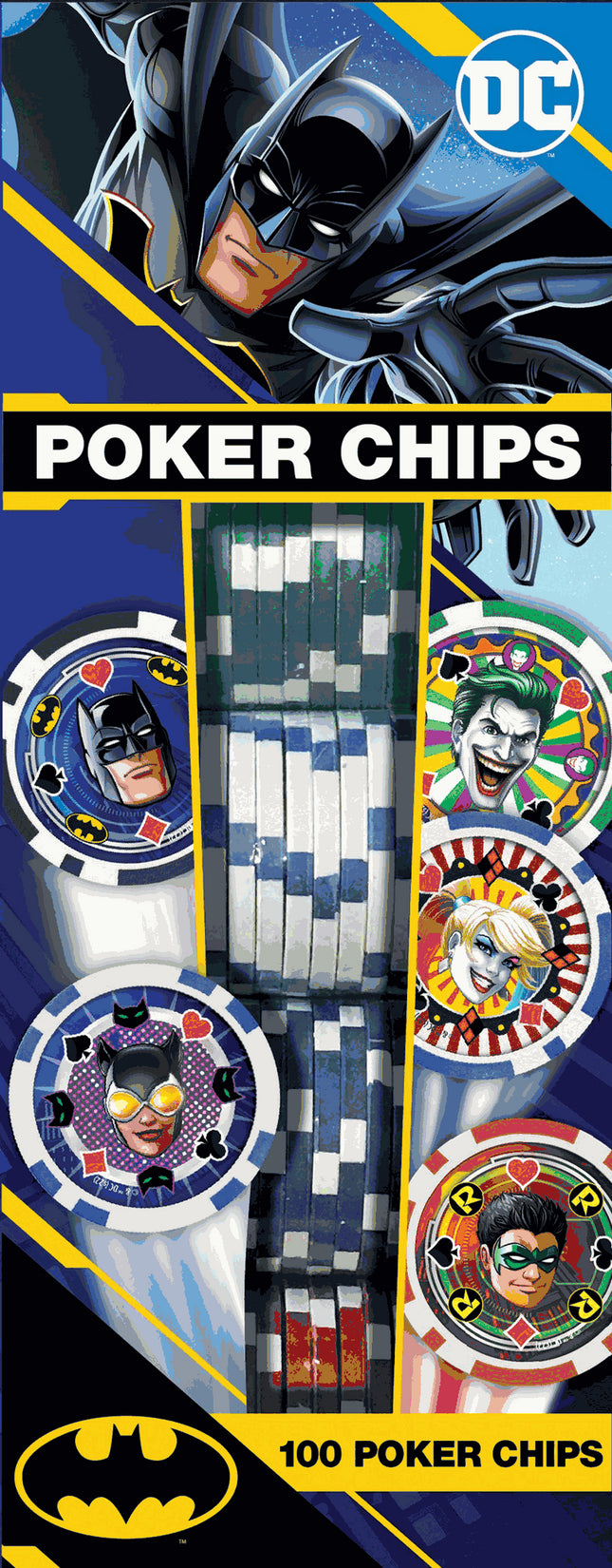 Batman Poker Chips 100pc