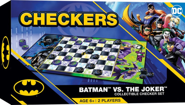 Batman vs Joker Checkers