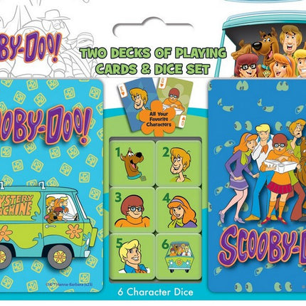 Scooby Doo 2-pack Playing Cards & Dice Set