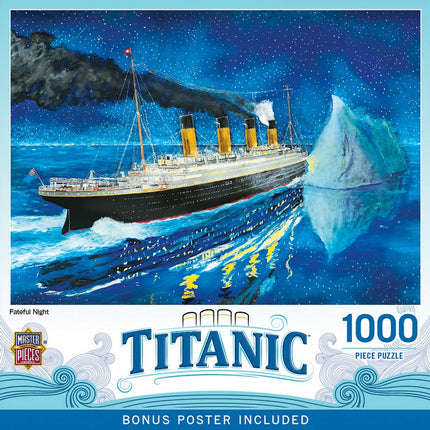 Titanic Fateful Night 1000 Piece Puzzle