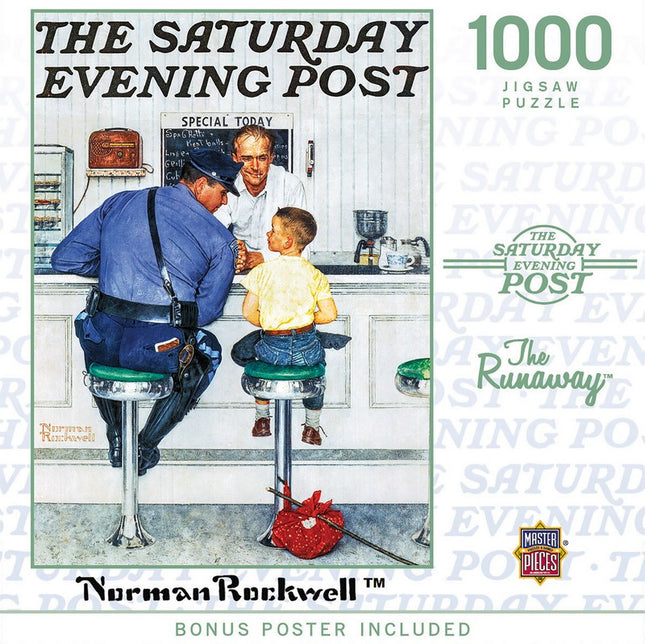 Saturday Evening Post The Runaway 1000 Piece Puzzle