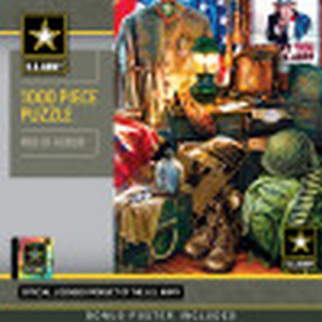 US Army Men of Honor 1000 Piece Puzzle