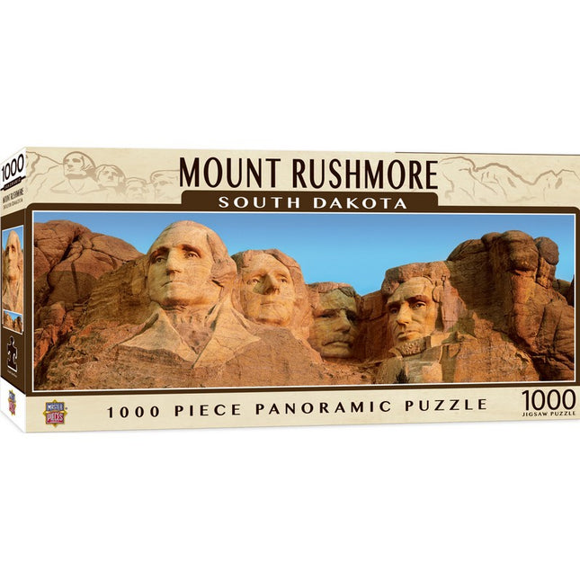 American Vista Panoramic Mount Rushmore 1000 Piece Puzzle