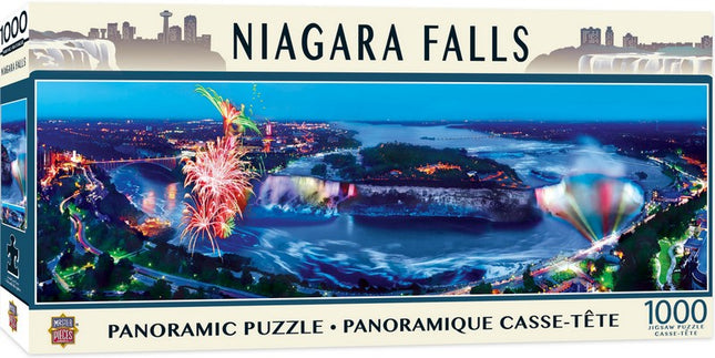 American Vista Panoramic Niagara Falls 1000 Piece Puzzle