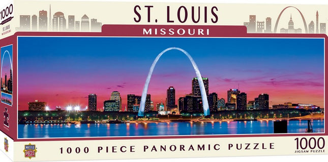American Vista Panoramic St. Louis 1000 Piece Puzzle