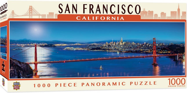 American Vista Panoramic San Francisco 1000 Piece Puzzle