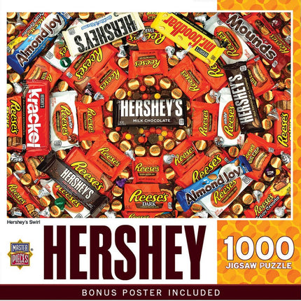 Hershey's Swirl 1000 Piece Puzzle
