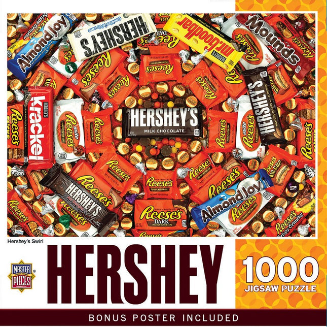 Hershey's Swirl 1000 Piece Puzzle