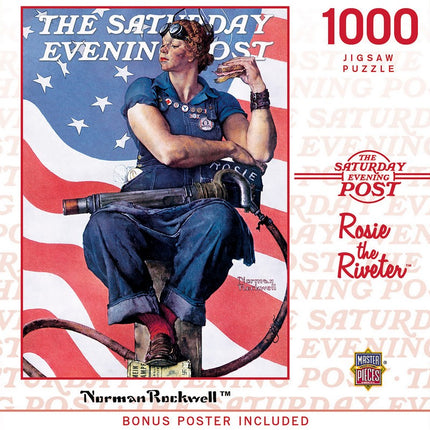Saturday Evening Post Rosie the Riveter 1000 Piece Puzzle