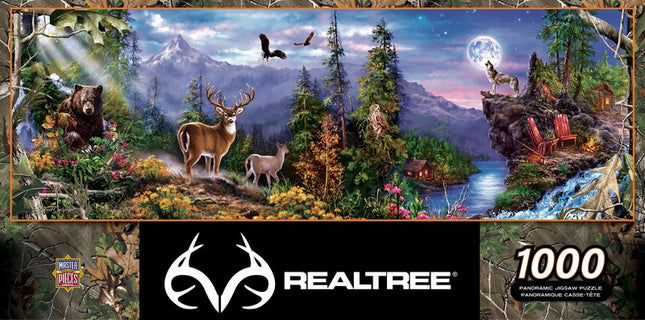 Realtree 1000 Piece Panoramic Forest ViewPuzzle