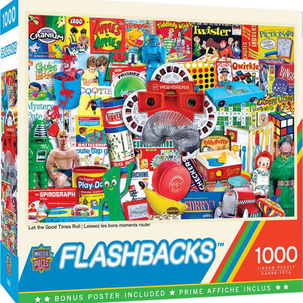 Flashbacks Let the Good Times Roll 1000 Piece Puzzle