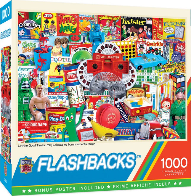 Flashbacks Let the Good Times Roll 1000 Piece Puzzle