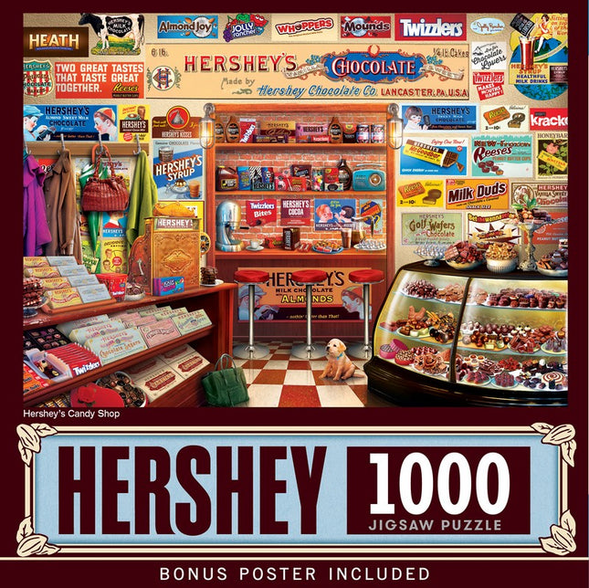 Hershey's Candy Shop 1000 Piece Puzzle