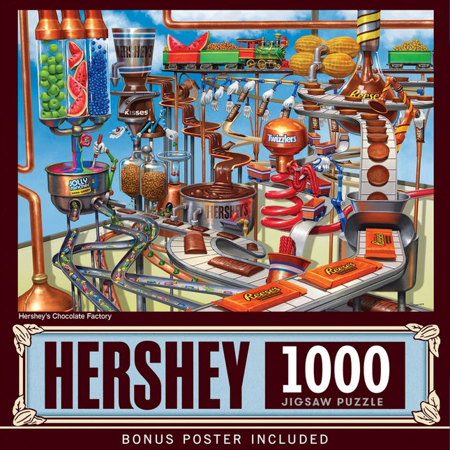 Hershey's Chocolate Factory 1000 Piece Puzzle