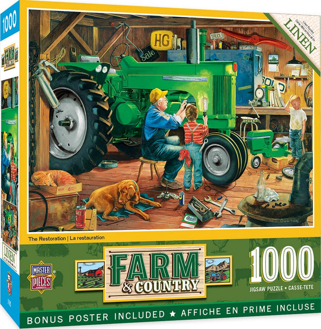 Farm & Country The Restoration 1000 Piece Puzzle