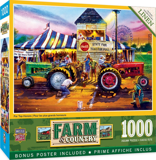 Farm & Country For Top Honors 1000 Piece Puzzle