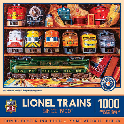Lionel Well Stocked Shelves 1000 Piece Puzzle