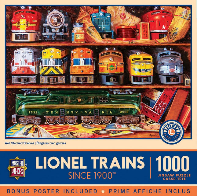 Lionel Well Stocked Shelves 1000 Piece Puzzle