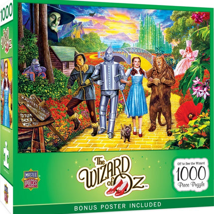 The Wizard of Oz Off to See the Wizard 1000 Piece Puzzle