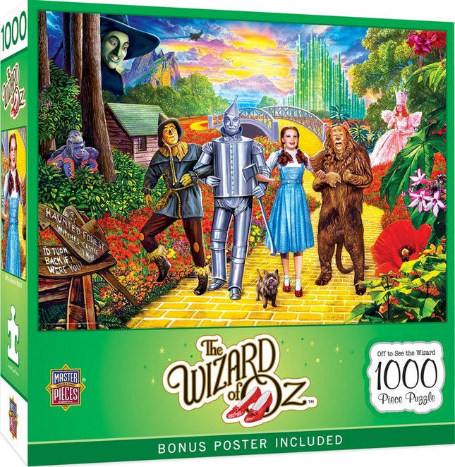 The Wizard of Oz Off to See the Wizard 1000 Piece Puzzle
