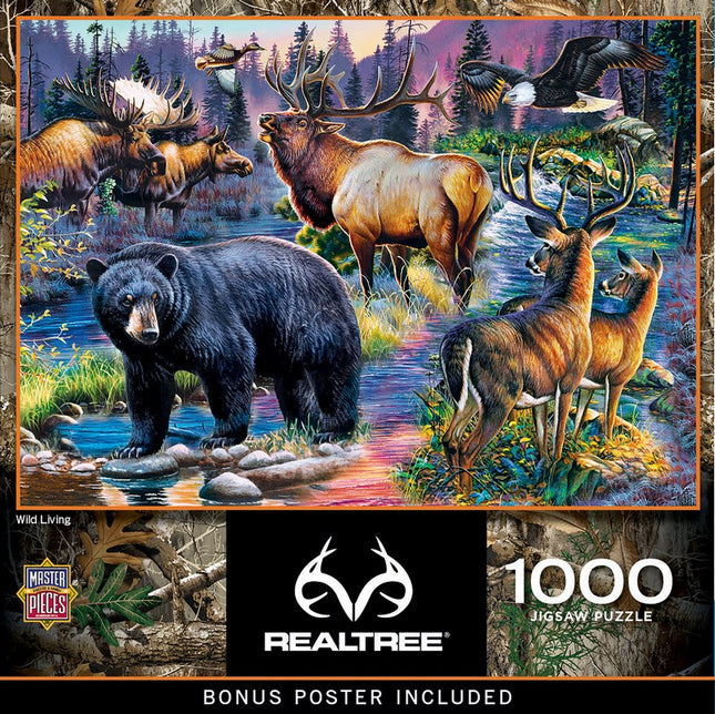 Realtree Wild Living 1000 Piece Puzzle