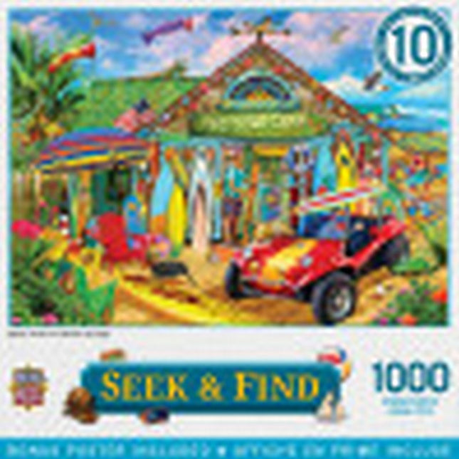 Seek & Find Beach Time Fun 1000 Piece Puzzle