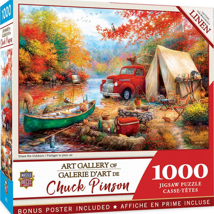 Art Gallery Share the Outdoors 1000 Piece Puzzle
