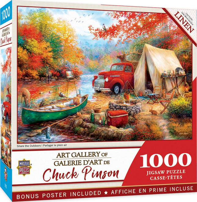 Art Gallery Share the Outdoors 1000 Piece Puzzle