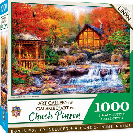 Art Gallery Colors of Life 1000 Piece Puzzle