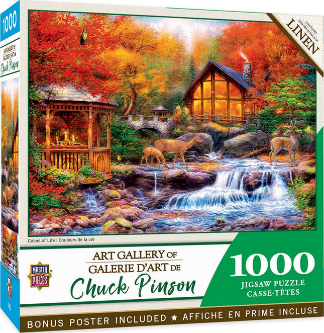 Art Gallery Colors of Life 1000 Piece Puzzle