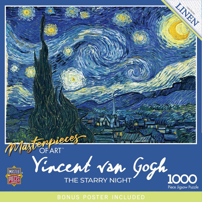 MasterPieces of Art Starry Night 1000 Piece Puzzle