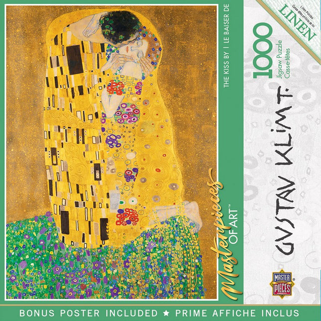 MasterPieces of Art The Kiss 1000 Piece Puzzle
