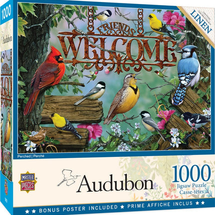 Audubon Perched 1000 Piece Puzzle