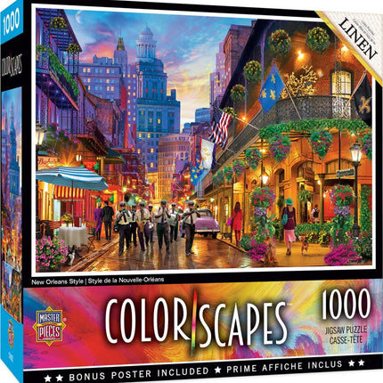 Colorscapes New Orleans Style 1000 Piece Puzzle